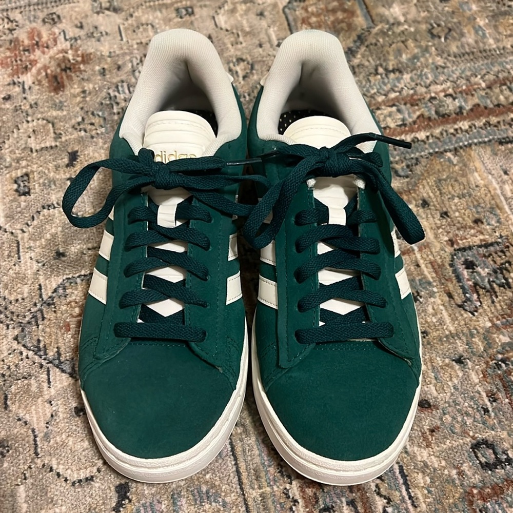 adidas Green and White Women's Sneakers